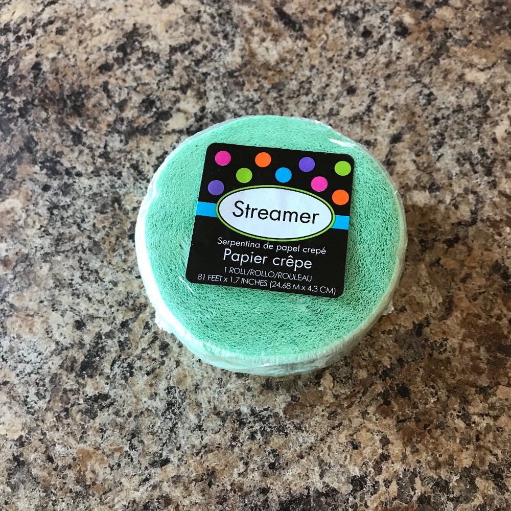 Papier Crepe Paper Crepe Streamers Party Decor Turquois